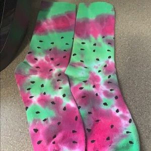 Tie dye socks